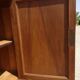 Art Deco sideboard in walnut with a marble top