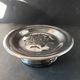 Vintage French silver-plated butter press, Coquillor style.