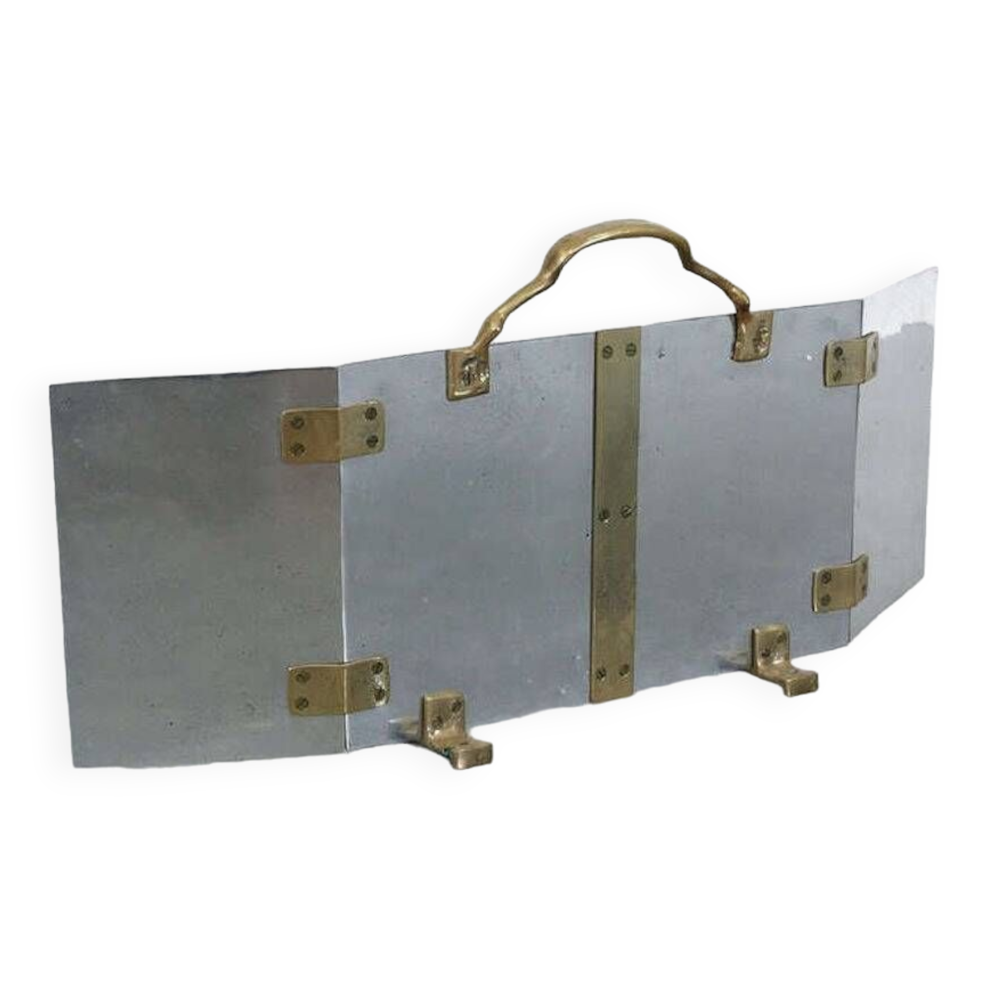 1990s Three panel fireplace screen by David Marshall, Spain