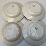 4 Badonviller star model soup plates