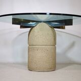 Paracarro Dining Table by Giovanni Offredi for Saporiti Italia, 1970s