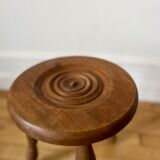 Wooden tripod stool