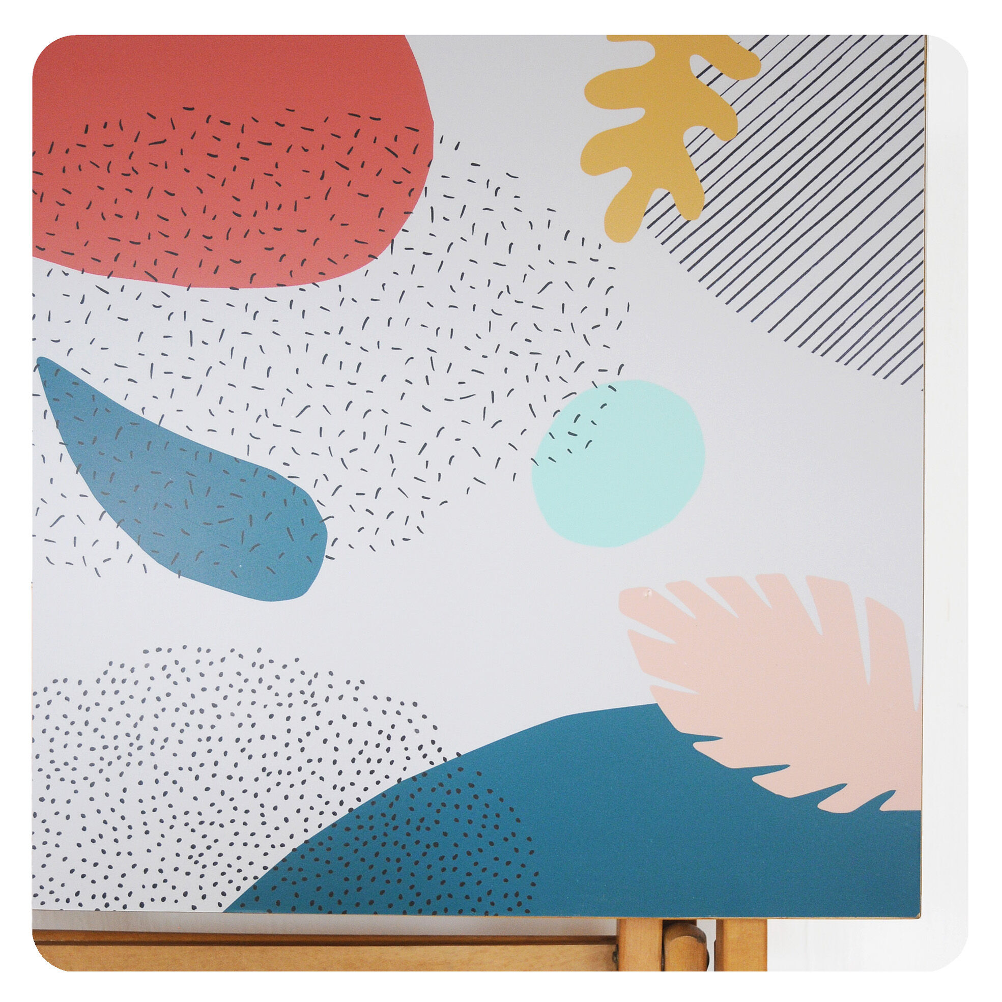 Vintage folding desk