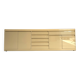 Vintage lacquered credenza, 1980s