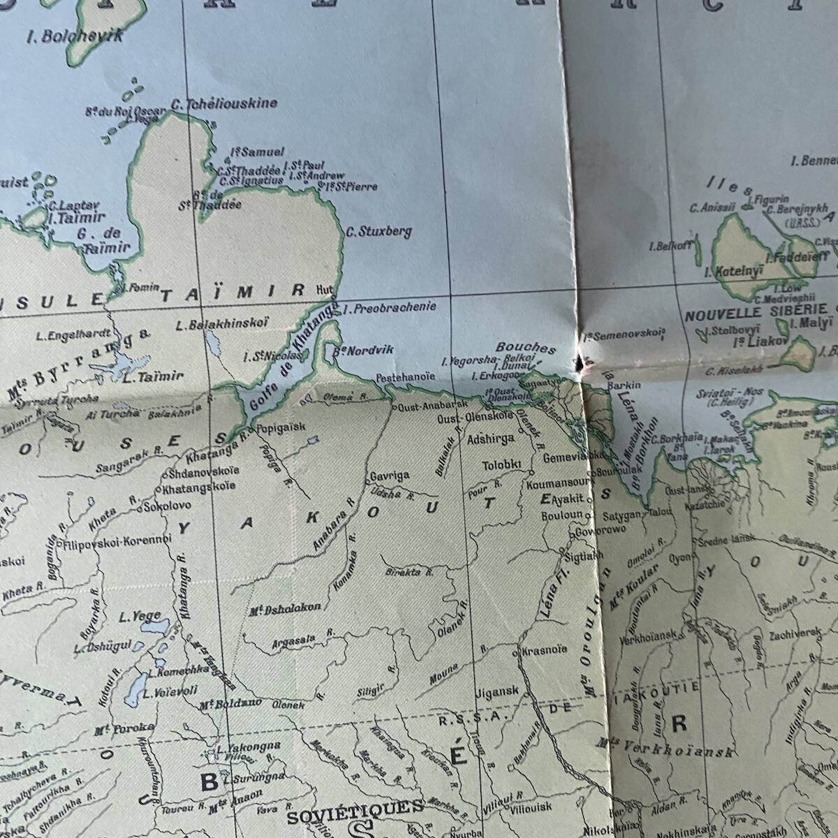 Planisphère mappemonde Taride vintage 1976
