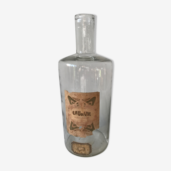 Ancien flacon d'eau de vie