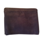 Nappe ancienne damassée gris taupe 200cm x 260cm