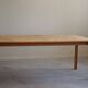 Jørgen Bækmark, Dining table in Oak & Cork, Danish Mid Century Modern, 1960s