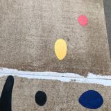 Abstract painting on paper