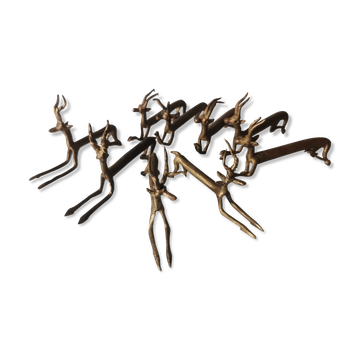Antelope knife holder