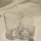 Ensemble verres cristal ciselé