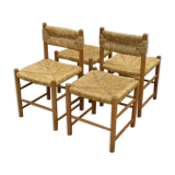 Set of chairs and stools model Dordogne, edited by Sentou