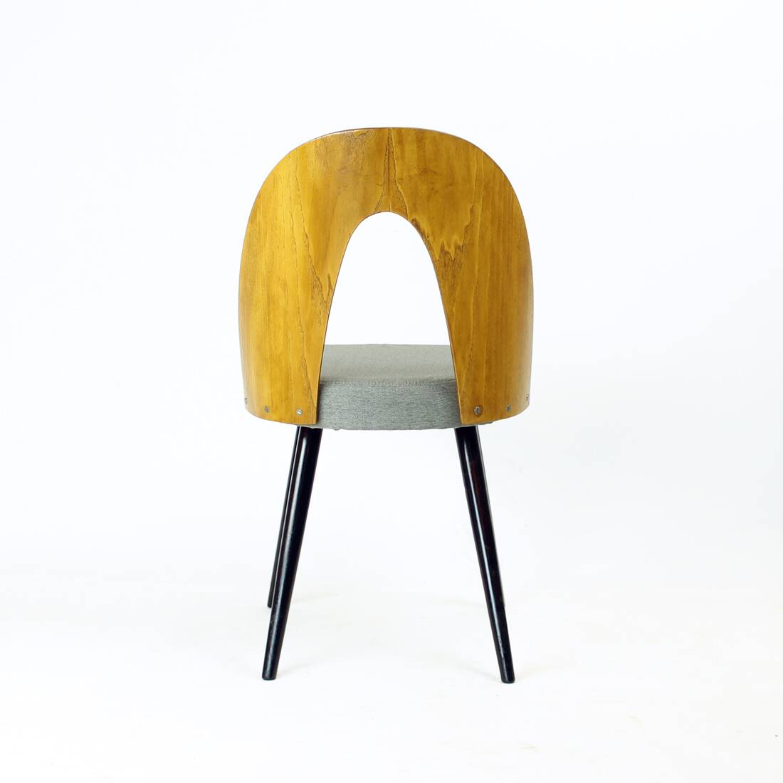 Iconic Tatra Chairs In Oak & Fabric By Antonin Suman, Czechoslovakia 1960s