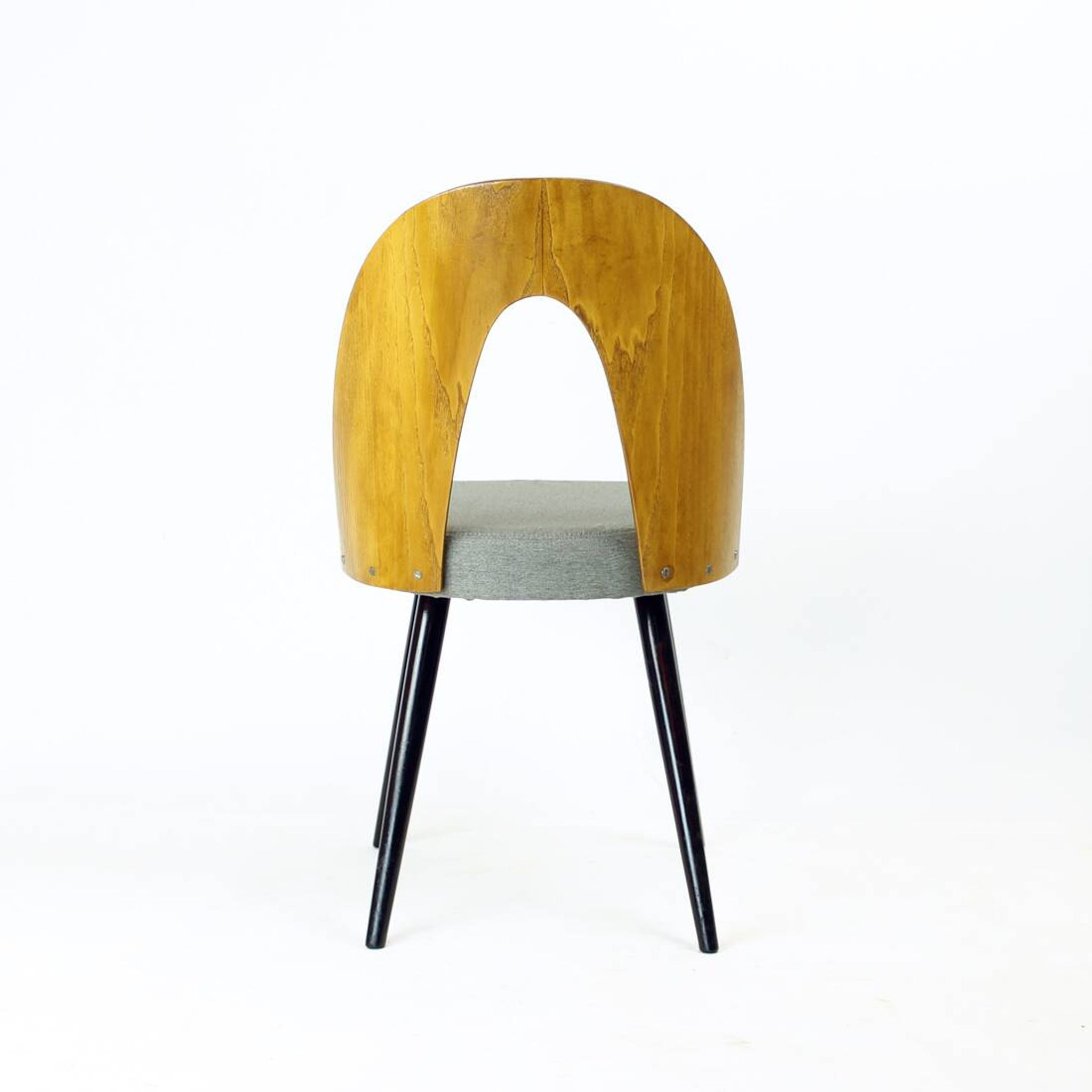 Iconic Tatra Chairs In Oak & Fabric By Antonin Suman, Czechoslovakia 1960s