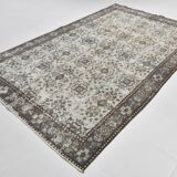 Light Green & Brown Floral Persian Rug, 181x285Cm