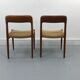 Danish Teak 56 chairs by Niels Otto Møller for J. L. Møllers