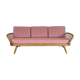 Vintage sofa ercol studio - blond and pink