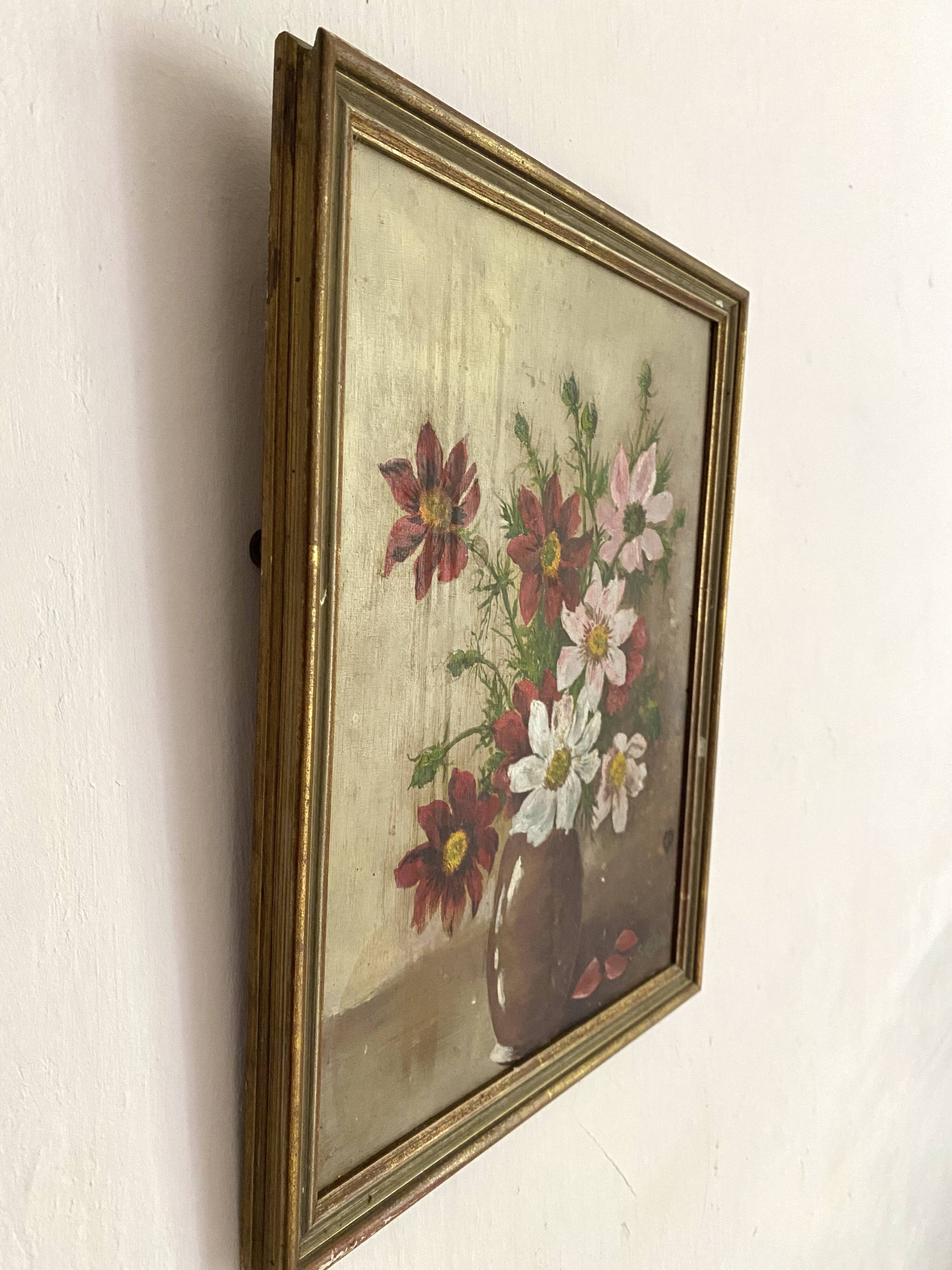 Peinture bouquet de fleurs