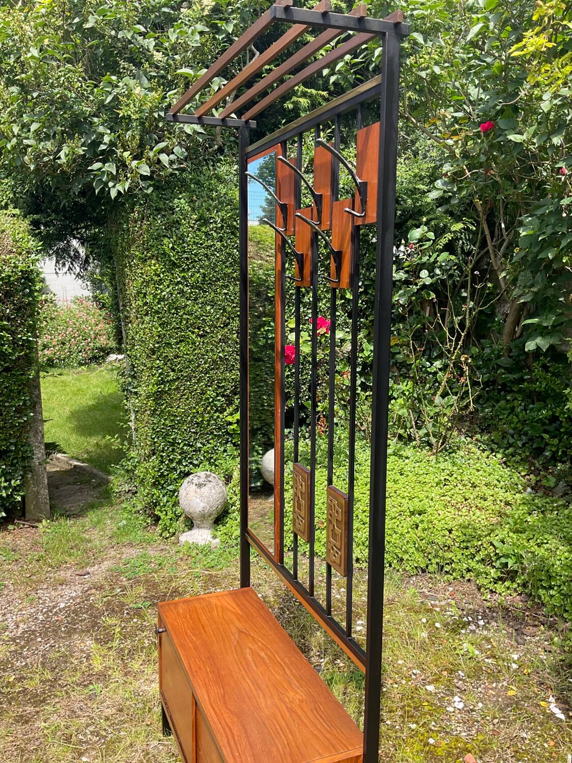 Scandinavian coat rack Alfred Hendrickx 60s