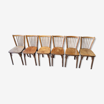 Set of 6 Baumann chairs