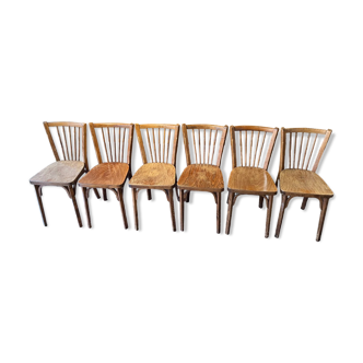 Lot de 6 chaises Baumann