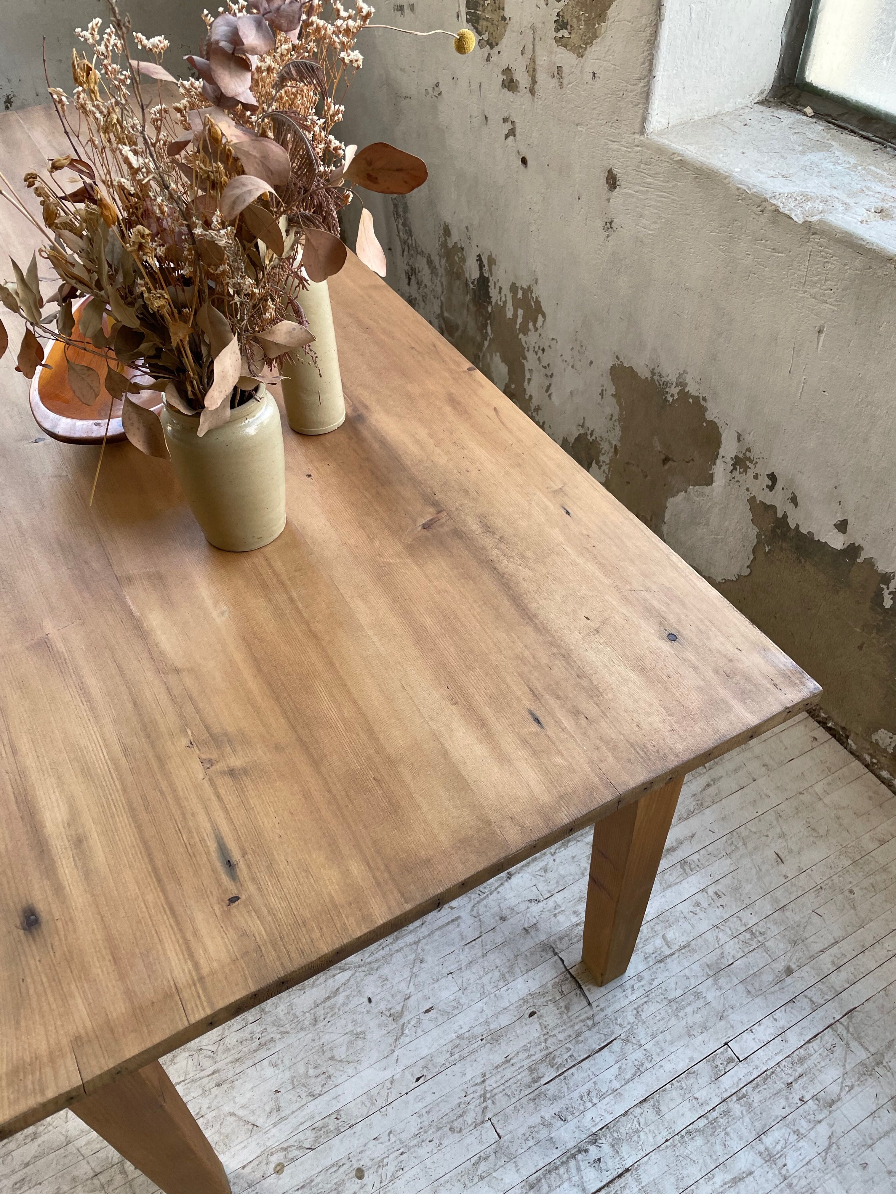Farmhouse table 2m in pine