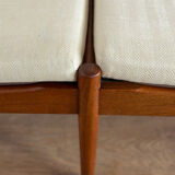 Scandinavian banquette in the style of Sven Ellekaer Eriksen from the 1960s.