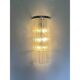 Pair of Contemporary Transparent “Tronchi” Wall Sconces