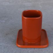 Serving tea or coffee by Franco Pozzi