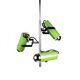 Vintage Amilux green pendant light 3 vintage retro 70 spots