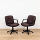 Brown swivel armchair pair by Palladium - made in Italy 1970