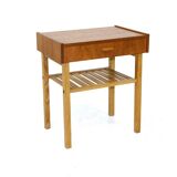 Table de chevet en teck, suède, 1960