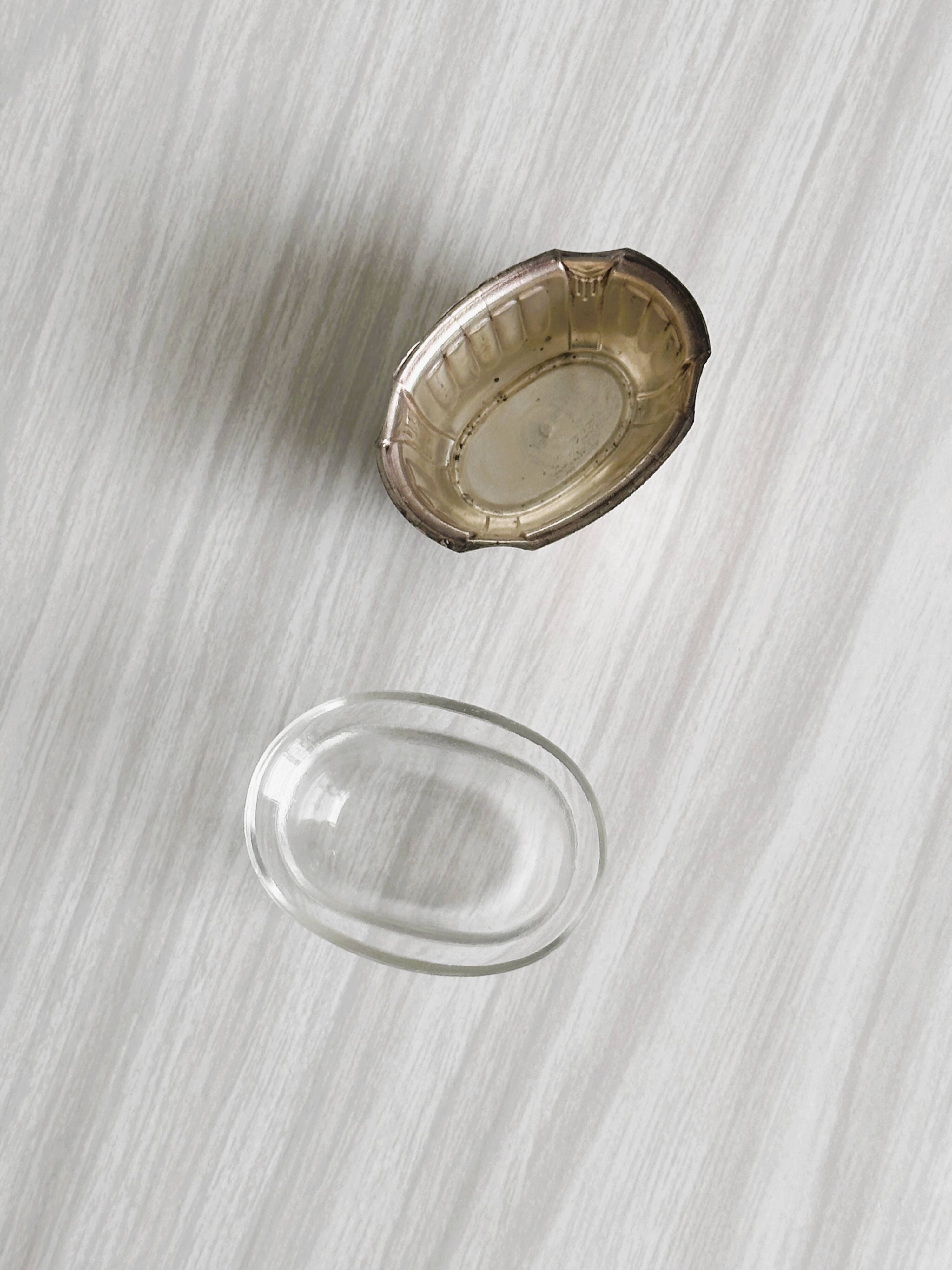 Antique metal salt shaker