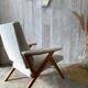 Fauteuil vintage bouclettes