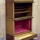Mahogany and oak desk display cabinet from the MD brand, manufactured in the 1960s - removable