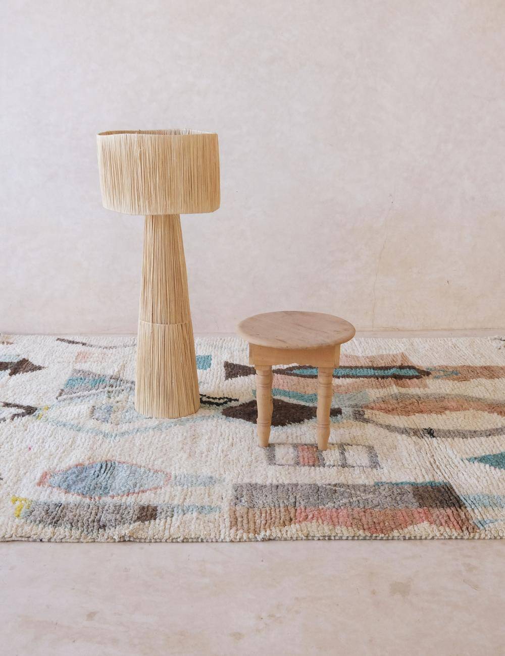 Natural Colors Rug from Morocco - 253 x 174 cm