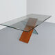 Théorème contemporary dining table by Luigi Gorgoni for Roche Bobois 1980s