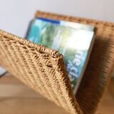 porte revue vintage corde