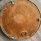 Round copper mirror