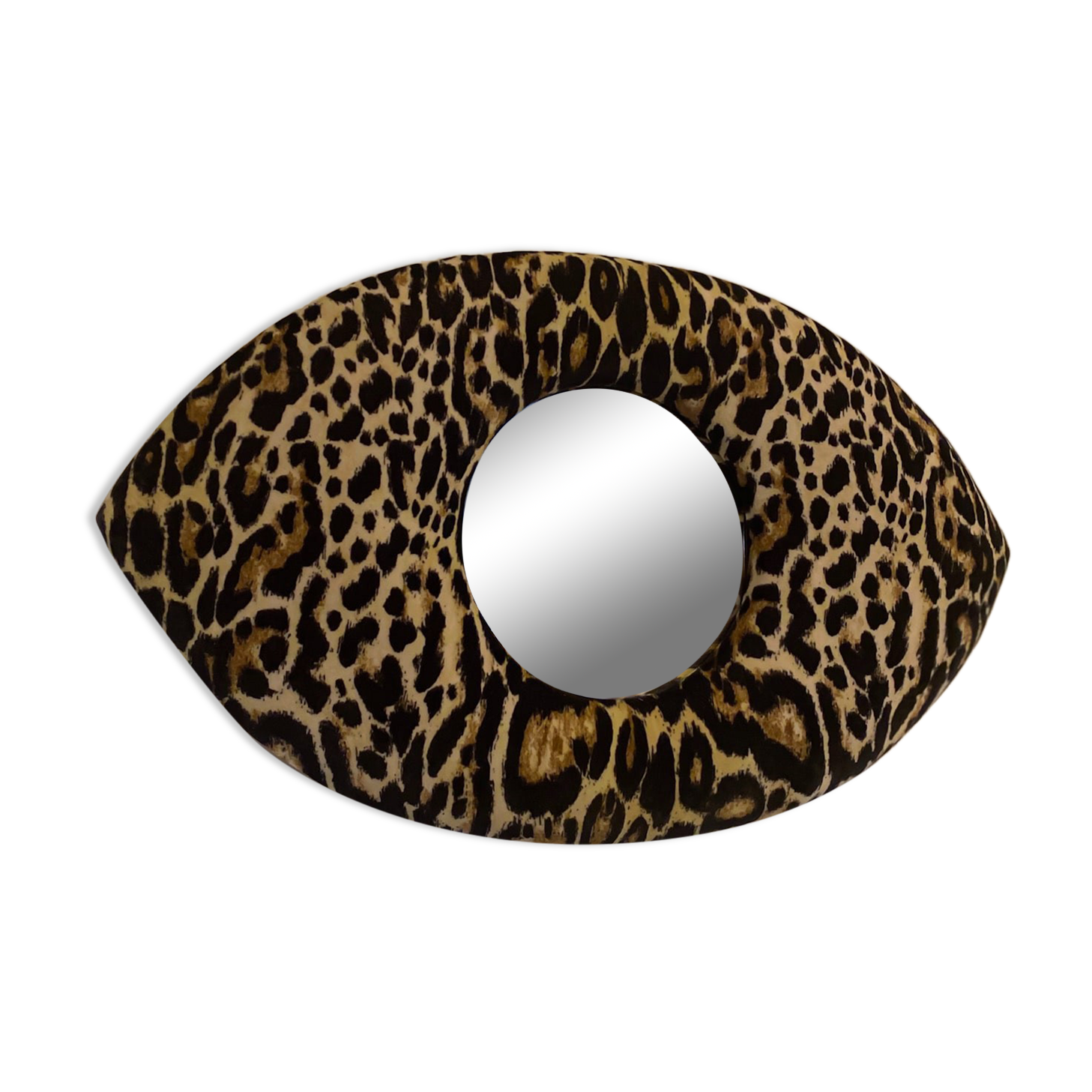 Panther eye mirror 56x34cm