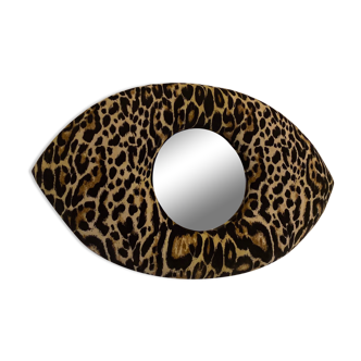 Panther eye mirror 56x34cm