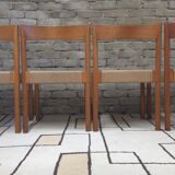 Set of 4 Danish chairs from the 1970s