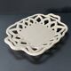 Woven ceramic basket
