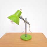 Lampe verte vintage orientable 70s