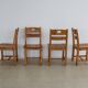 vintage pine dining set