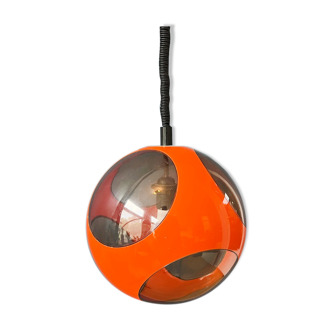 Orange Massive Pendant Lamp 'Bug Eye'