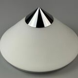 60s 70s ceiling lamp or wall lamp by Limburg Leuchten Germany glass chrome
