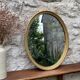Miroir ancien doré