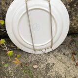 Decorative plate in the Moustier style