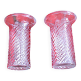 Set of 2 glass containers